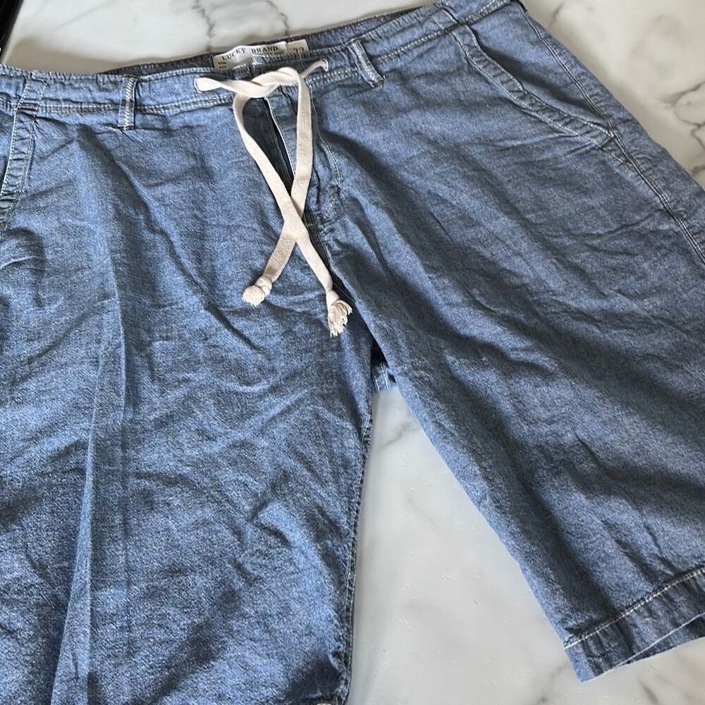 Lucky Brand Baggy Cotton/Linen Shorts Tagged 33